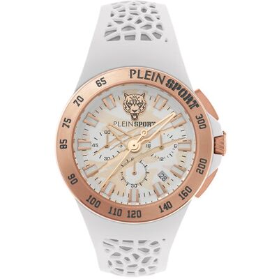Plein Sport Hodinky Thunderstorm Chrono PSABA0723 Strieborná Ženy Plein Sport Hodinky Thunderstorm Chrono PSABA0723 Strieborná Ženy