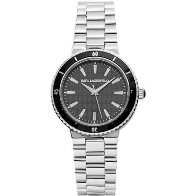 KARL LAGERFELD Hodinky R0553104505 Strieborná Ženy KARL LAGERFELD Hodinky R0553104505 Strieborná Ženy
