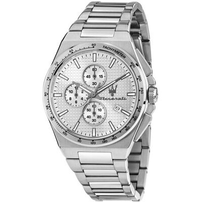 Maserati Hodinky Velocita Slim Chronograph R8873653005 Strieborná Muži Maserati Hodinky Velocita Slim Chronograph R8873653005 Strieborná Muži