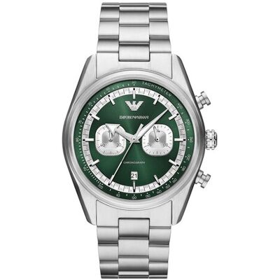 Emporio Armani Hodinky AR11637 Strieborná Muži Emporio Armani Hodinky AR11637 Strieborná Muži