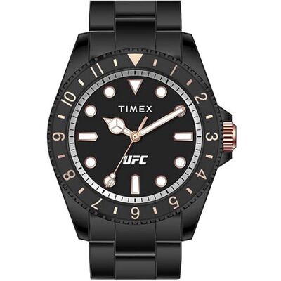 Timex Hodinky UFC Debut TW2V56800 Čierna Muži Timex Hodinky UFC Debut TW2V56800 Čierna Muži