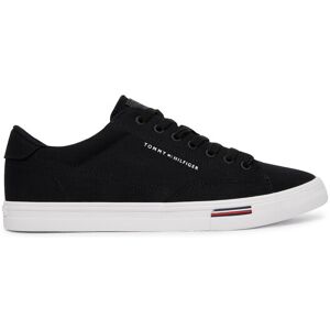 Tommy Hilfiger Tenisky Vulc Core Rwb Long Lace Cvs FM0FM05813 Čierna Muži Tommy Hilfiger Tenisky Vulc Core Rwb Long Lace Cvs FM0FM05813 Čierna Muži