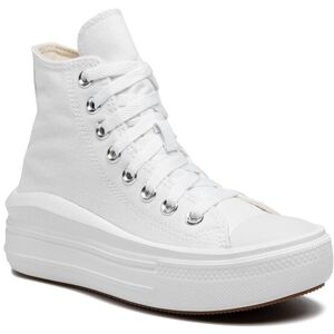 Converse Plátenky Chuck Taylor All Star Move Platform 568498C Biela Ženy Converse Plátenky Chuck Taylor All Star Move Platform 568498C Biela Ženy