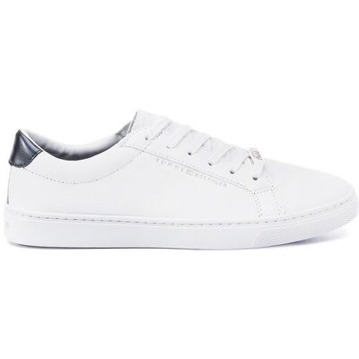 Tommy Hilfiger Sneakersy Essential Sneaker FW0FW03682 Biela Ženy Tommy Hilfiger Sneakersy Essential Sneaker FW0FW03682 Biela Ženy