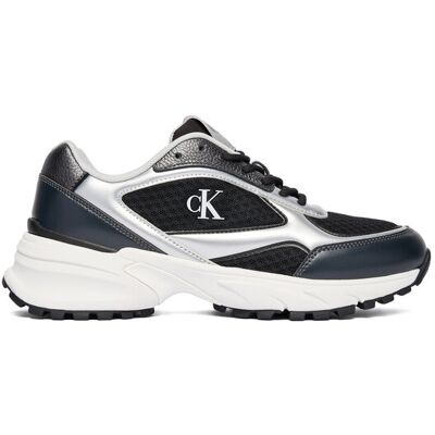 Calvin Klein Sneakersy Hike Runner Lace Up Mesh Mix Met YW0YW02063 Farebná Ženy Calvin Klein Sneakersy Hike Runner Lace Up Mesh Mix Met YW0YW02063 Farebná Ženy