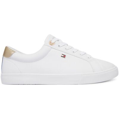 Tommy Hilfiger Sneakersy Im Sneaker FW0FW09652 Biela Ženy Tommy Hilfiger Sneakersy Im Sneaker FW0FW09652 Biela Ženy