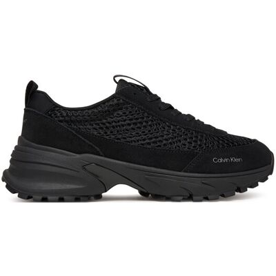 Calvin Klein Sneakersy Hike Runner Lace Up Techmix YW0YW02030 Čierna Ženy Calvin Klein Sneakersy Hike Runner Lace Up Techmix YW0YW02030 Čierna Ženy