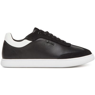 Calvin Klein Sneakersy Cupsole Lace Up - Lth Sue Mix HW0HW02435 Čierna Ženy Calvin Klein Sneakersy Cupsole Lace Up - Lth Sue Mix HW0HW02435 Čierna Ženy