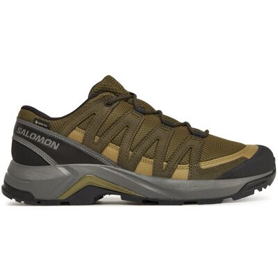 Salomon Trekingová obuv X-Adventure Recon Gore Tex L47813200 Kaki Muži Salomon Trekingová obuv X-Adventure Recon Gore Tex L47813200 Kaki Muži