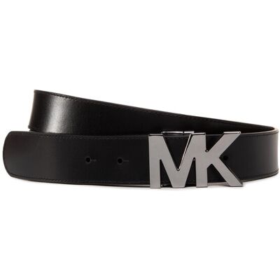 MICHAEL Michael Kors Pánsky opasok 34Mm Ctfr Mk Buckle Belt 39H9LBLY1U Čierna Muži MICHAEL Michael Kors Pánsky opasok 34Mm Ctfr Mk Buckle Belt 39H9LBLY1U Čierna Muži