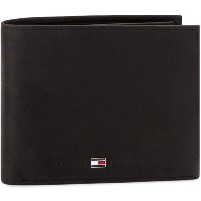 Tommy Hilfiger Peňaženka Johnson Trifold AM0AM00665 Čierna Muži Tommy Hilfiger Peňaženka Johnson Trifold AM0AM00665 Čierna Muži