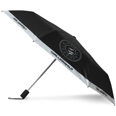 KARL LAGERFELD Dáždnik Ikon B2W50065 Čierna Ženy KARL LAGERFELD Dáždnik Ikon B2W50065 Čierna Ženy