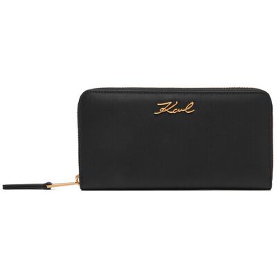 KARL LAGERFELD Peňaženka A1W32106 Čierna Ženy KARL LAGERFELD Peňaženka A1W32106 Čierna Ženy
