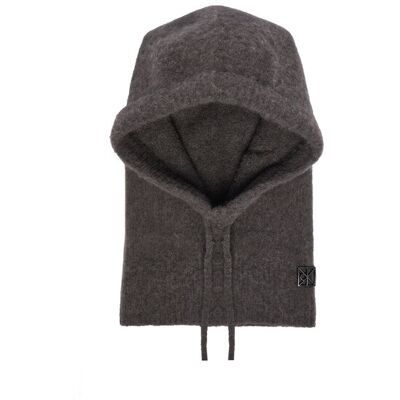 Calvin Klein Balaklava Emblem Brushed LV04D8068G Sivá Ženy Calvin Klein Balaklava Emblem Brushed LV04D8068G Sivá Ženy