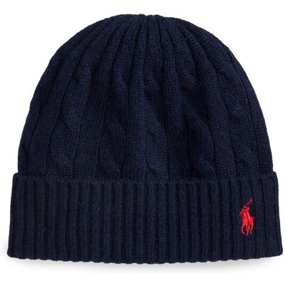 Polo Ralph Lauren Čiapka 455981442008 Tmavomodrá Ženy Polo Ralph Lauren Čiapka 455981442008 Tmavomodrá Ženy