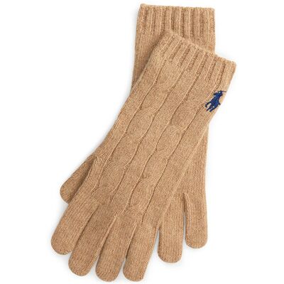 Polo Ralph Lauren Rukavice 455981440003 Hnedá Ženy Polo Ralph Lauren Rukavice 455981440003 Hnedá Ženy