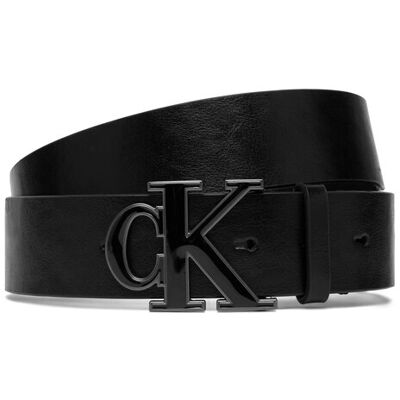 Calvin Klein Opasok Ck Enamel Buckle 40Mm LV04D7150G Čierna Muži Calvin Klein Opasok Ck Enamel Buckle 40Mm LV04D7150G Čierna Muži