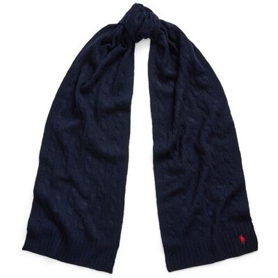 Polo Ralph Lauren Šál 455956296009 Tmavomodrá Ženy Polo Ralph Lauren Šál 455956296009 Tmavomodrá Ženy