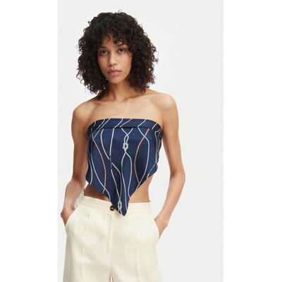 Tommy Hilfiger Šál/Šatka Nautical AW0AW18764 Tmavomodrá Ženy Tommy Hilfiger Šál/Šatka Nautical AW0AW18764 Tmavomodrá Ženy