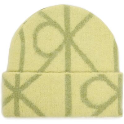 Calvin Klein Čiapka Emblem Aop Brushed LV04D8071G Zelená Ženy Calvin Klein Čiapka Emblem Aop Brushed LV04D8071G Zelená Ženy