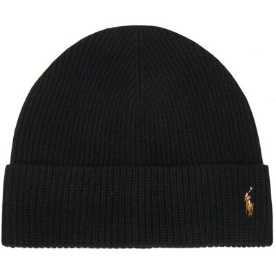 Polo Ralph Lauren Čiapka 449959337001 Čierna Muži Polo Ralph Lauren Čiapka 449959337001 Čierna Muži