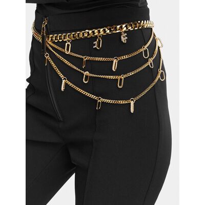 Elisabetta Franchi Opasok CT-22B-62E2-V450 Zlatá Ženy Elisabetta Franchi Opasok CT-22B-62E2-V450 Zlatá Ženy