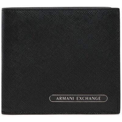 Armani Exchange Peňaženka XM000168 AF12702 UC001 Čierna Muži Armani Exchange Peňaženka XM000168 AF12702 UC001 Čierna Muži