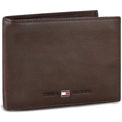 Tommy Hilfiger Peňaženka Johnson Cc Flap And Coin Pocket AM0AM00660/82566 Hnedá Muži Tommy Hilfiger Peňaženka Johnson Cc Flap And Coin Pocket AM0AM00660/82566 Hnedá Muži