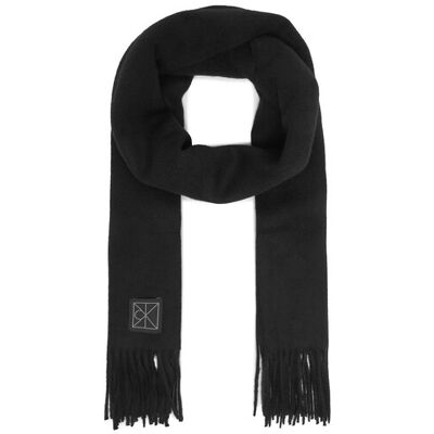 Calvin Klein Šál Emblem LV04D8060G Čierna Ženy Calvin Klein Šál Emblem LV04D8060G Čierna Ženy
