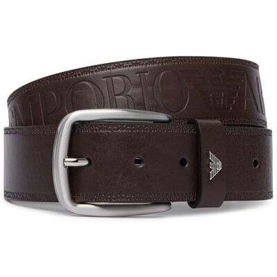 Emporio Armani Opasok EM007190 AF29179 U6027 Hnedá Muži Emporio Armani Opasok EM007190 AF29179 U6027 Hnedá Muži