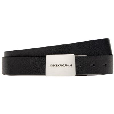 Emporio Armani Pánsky opasok Y4S563 Y737E 88044 Čierna Muži Emporio Armani Pánsky opasok Y4S563 Y737E 88044 Čierna Muži