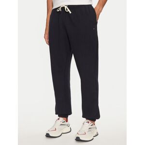 Tommy Hilfiger Teplákové nohavice Essential MW0MW37231 Tmavomodrá Relaxed Fit Muži Tommy Hilfiger Teplákové nohavice Essential MW0MW37231 Tmavomodrá Relaxed Fit Muži