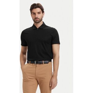 BOSS Polokošeľa H-Paras 50537954 Čierna Regular Fit Muži BOSS Polokošeľa H-Paras 50537954 Čierna Regular Fit Muži
