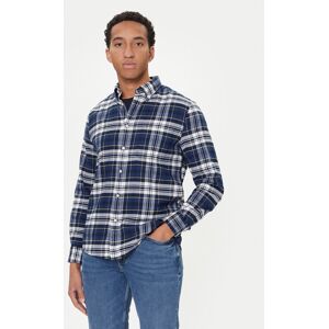 Tommy Hilfiger Košeľa Hero MW0MW41345 Tmavomodrá Regular Fit Muži Tommy Hilfiger Košeľa Hero MW0MW41345 Tmavomodrá Regular Fit Muži
