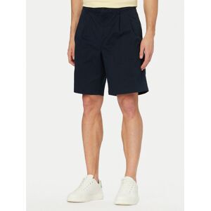 Calvin Klein Jeans Bavlnené šortky LV04RF612G Tmavomodrá Regular Fit Muži Calvin Klein Jeans Bavlnené šortky LV04RF612G Tmavomodrá Regular Fit Muži