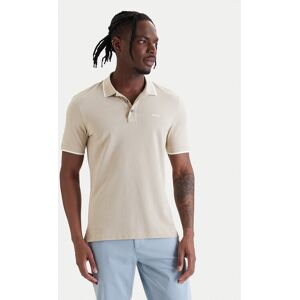 BOSS Polokošeľa Parlay 190 50494697 Béžová Regular Fit Muži BOSS Polokošeľa Parlay 190 50494697 Béžová Regular Fit Muži