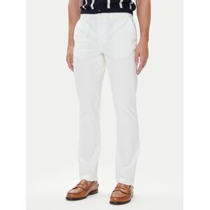 Tommy Hilfiger Chino nohavice Denton Essential MW0MW40262 Biela Straight Fit Muži Tommy Hilfiger Chino nohavice Denton Essential MW0MW40262 Biela Straight Fit Muži