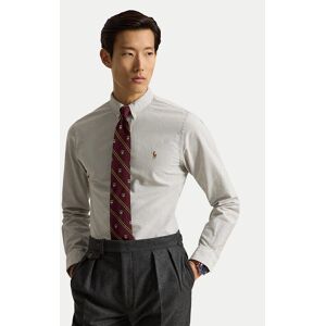Polo Ralph Lauren Košeľa 710953704503 Svetlo béžová Custom Fit Muži Polo Ralph Lauren Košeľa 710953704503 Svetlo béžová Custom Fit Muži