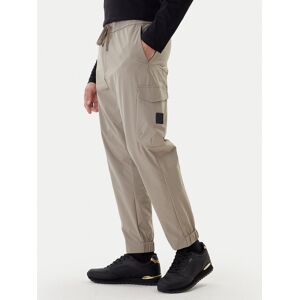 BOSS Bavlnené nohavice T_Urbanex-Cargolight 50508339 Zelená Tapered Fit Muži BOSS Bavlnené nohavice T_Urbanex-Cargolight 50508339 Zelená Tapered Fit Muži