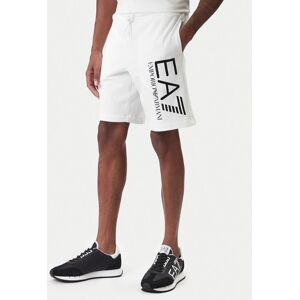 EA7 Emporio Armani Športové kraťasy 7M001414 AF22266 U0002 Biela Regular Fit Muži EA7 Emporio Armani Športové kraťasy 7M001414 AF22266 U0002 Biela Regular Fit Muži