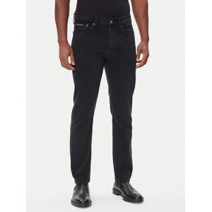 Calvin Klein Džínsy LV04RD902G Čierna Slim Fit Muži Calvin Klein Džínsy LV04RD902G Čierna Slim Fit Muži