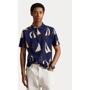 Polo Ralph Lauren Polokošeľa 710B19235001 Tmavomodrá Regular Fit Muži Polo Ralph Lauren Polokošeľa 710B19235001 Tmavomodrá Regular Fit Muži