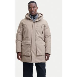 Jack & Jones Zimné bundy Cmoon 12284883 Béžová Regular Fit Muži Jack & Jones Zimné bundy Cmoon 12284883 Béžová Regular Fit Muži