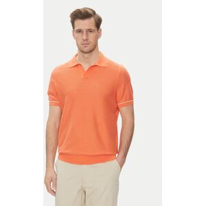 BOSS Polokošeľa H-Jianluca 50537654 Oranžová Regular Fit Muži BOSS Polokošeľa H-Jianluca 50537654 Oranžová Regular Fit Muži