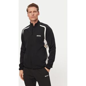 BOSS Mikina Spin 50554402 Čierna Regular Fit Muži BOSS Mikina Spin 50554402 Čierna Regular Fit Muži