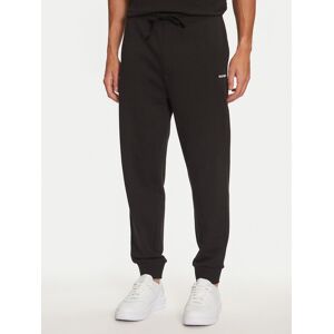 Hugo Teplákové nohavice Dayote 50489617 Čierna Regular Fit Muži Hugo Teplákové nohavice Dayote 50489617 Čierna Regular Fit Muži