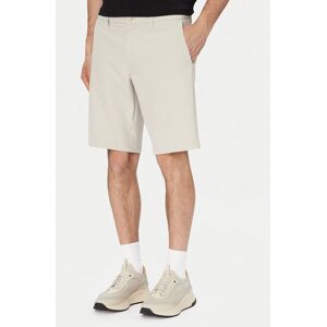 BOSS Bavlnené šortky S Commuter 10.5 Inch 50540337 Svetlo béžová Slim Fit Muži BOSS Bavlnené šortky S Commuter 10.5 Inch 50540337 Svetlo béžová Slim Fit Muži