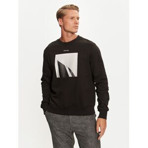 Calvin Klein Mikina City Photo K10K113563 Čierna Regular Fit Muži Calvin Klein Mikina City Photo K10K113563 Čierna Regular Fit Muži