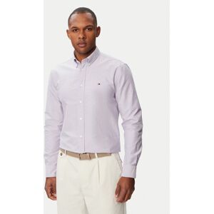 Tommy Hilfiger Košeľa Solid Heritage MW0MW35774 Svetlo fialová Regular Fit Muži Tommy Hilfiger Košeľa Solid Heritage MW0MW35774 Svetlo fialová Regular Fit Muži