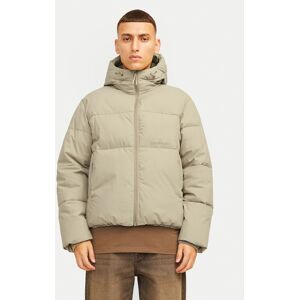 Jack & Jones Zimné bundy Vesterbro 12260433 Sivá Regular Fit Muži Jack & Jones Zimné bundy Vesterbro 12260433 Sivá Regular Fit Muži